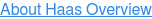 About Haas Overview