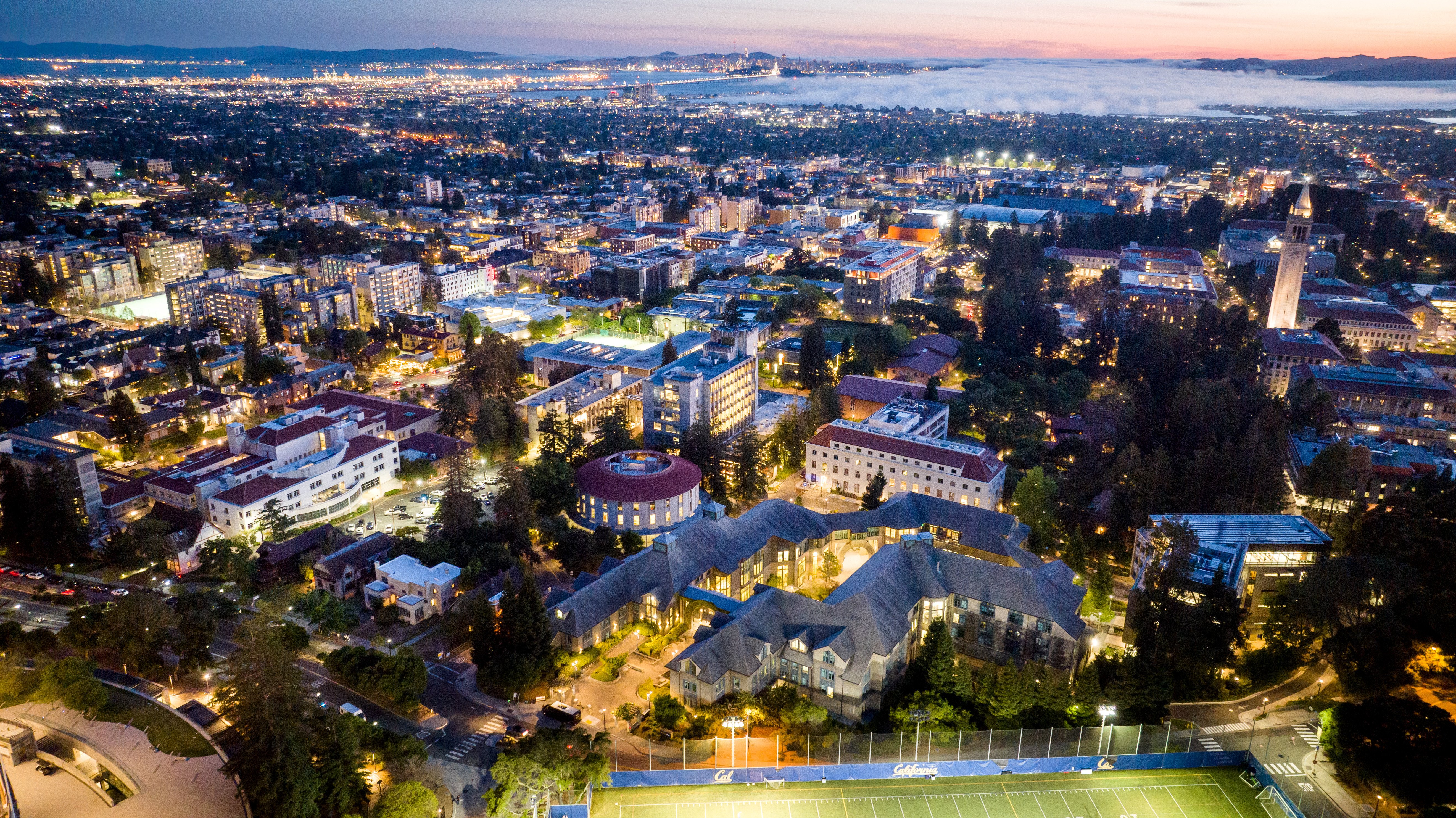 A skyline picture of UC Berkeley